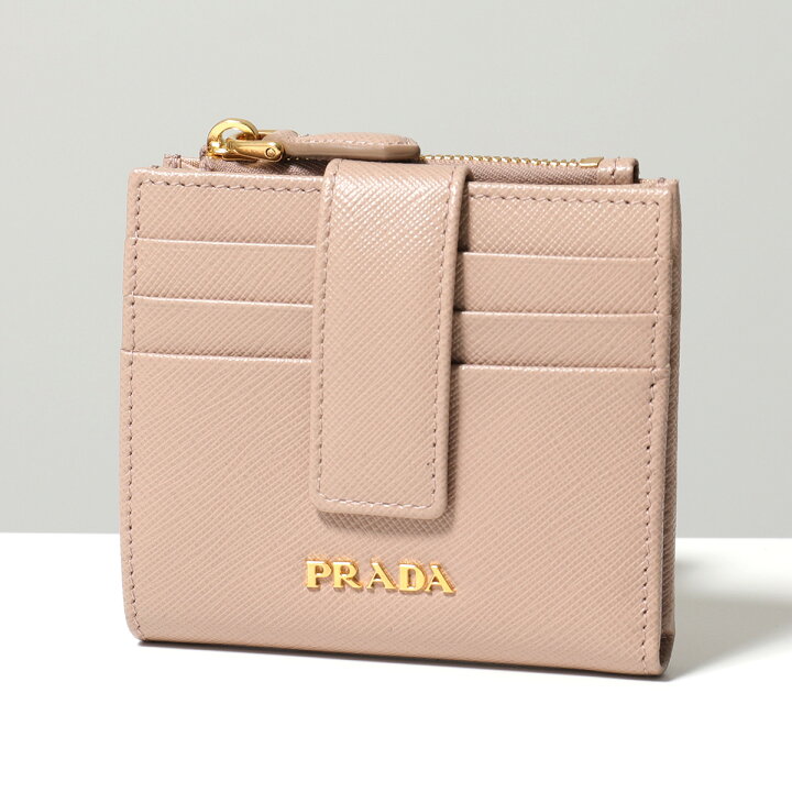 楽天市場】PRADA プラダ 二つ折り財布 1ML047 QWA レディース  