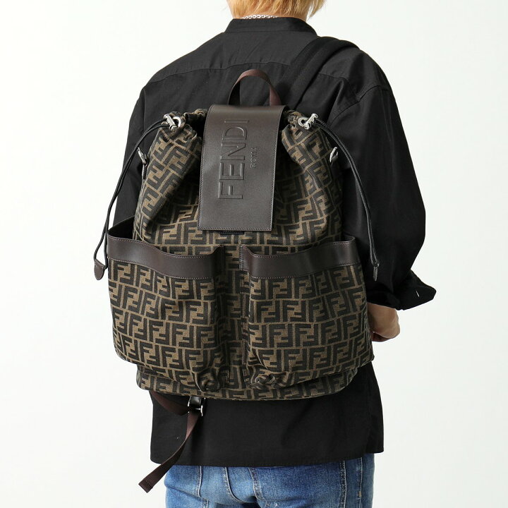 楽天市場】FENDI フェンディ バックパック 7VZ056 AG0M メンズ ドロー 