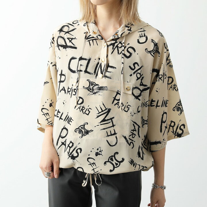 楽天市場】CELINE セリーヌ シャツ 2B636731R.11CN レディース 5分袖  