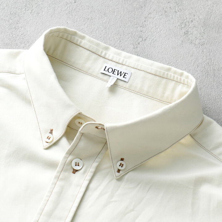 楽天市場】LOEWE ロエベ 長袖シャツ H526Y05W89 メンズ アナグラム 