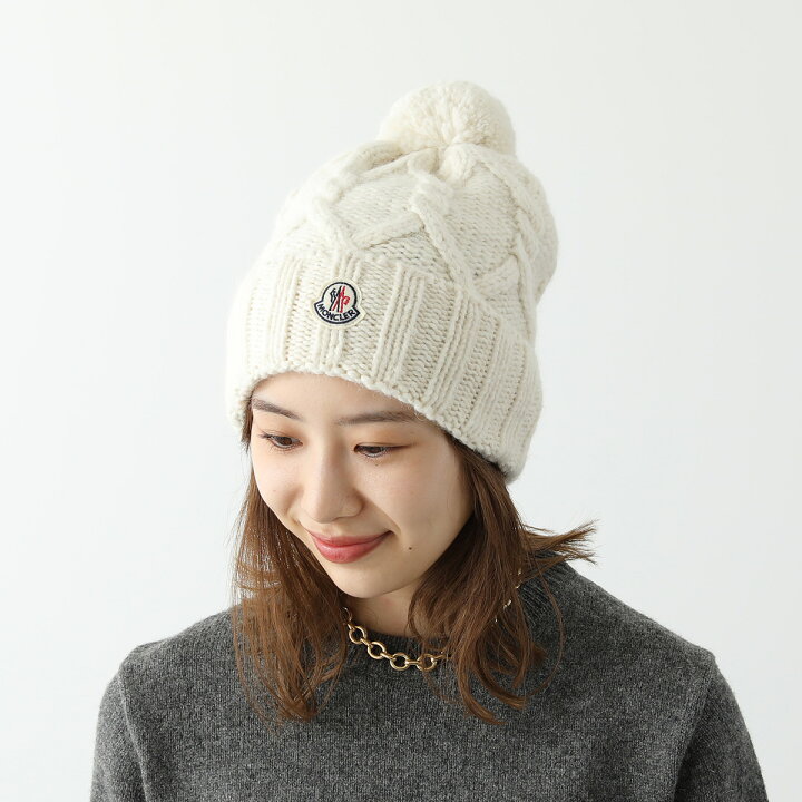 楽天市場】MONCLER モンクレール ニット帽 BERRETTO TRICOT 3B00020 