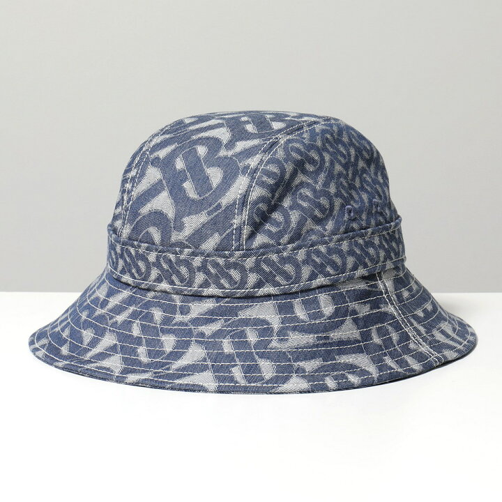 楽天市場】BURBERRY バーバリー バケットハット MONOGRAM PRINT DENIM 