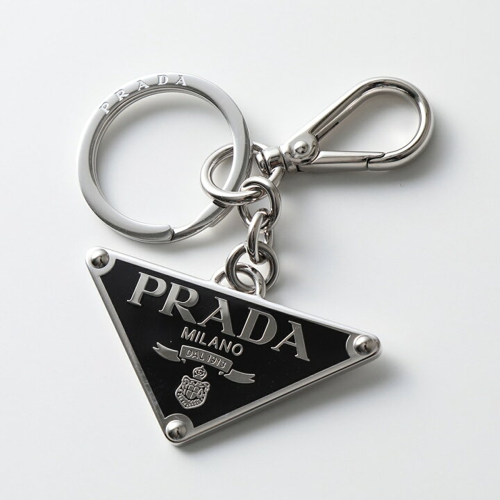楽天市場】PRADA プラダ キーリング 2PS057 66A メンズ トライアングル 