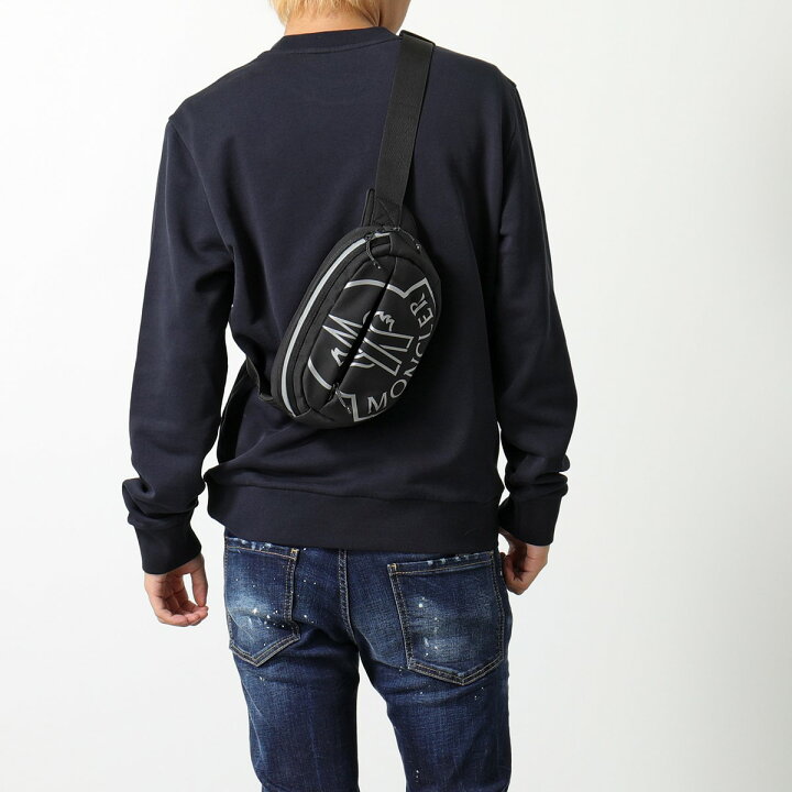 楽天市場】MONCLER モンクレール ボディバッグ CUT BELT BAG 5M00005 