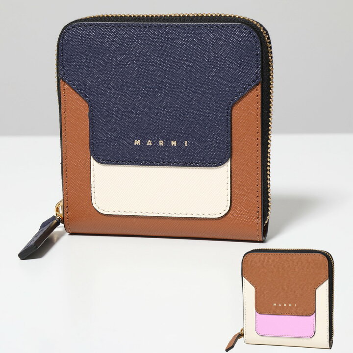 楽天市場】MARNI マルニ 二つ折り財布 PFMOQ09U09 LV520 レディース  