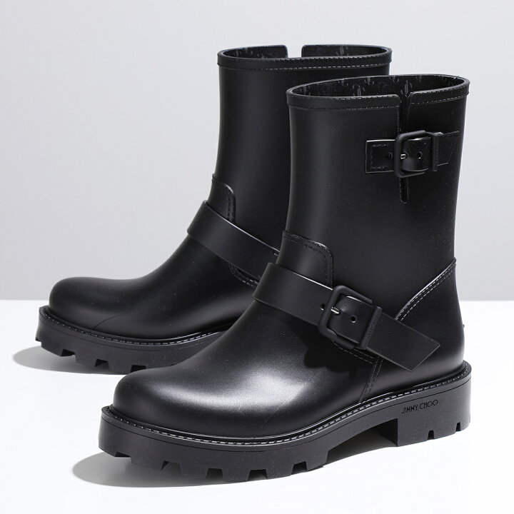 楽天市場】Jimmy Choo ジミーチュウ レインブーツ YAEL FLAT ZPX 