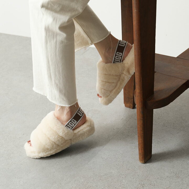 楽天市場】UGG アグ ファー サンダル FLUFF YEAH SLIDE フラッフ 