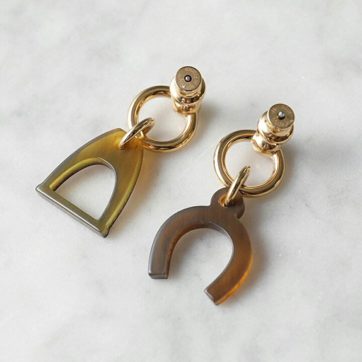 楽天市場】HERMES エルメス ピアス Amulettes Equestre Earrings 