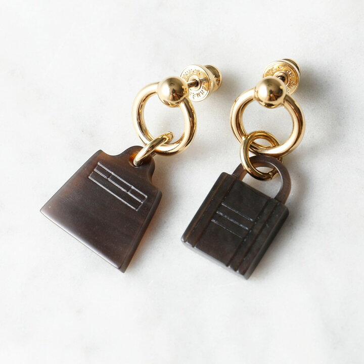 楽天市場】HERMES エルメス ピアス Amulettes Equestre Earrings 