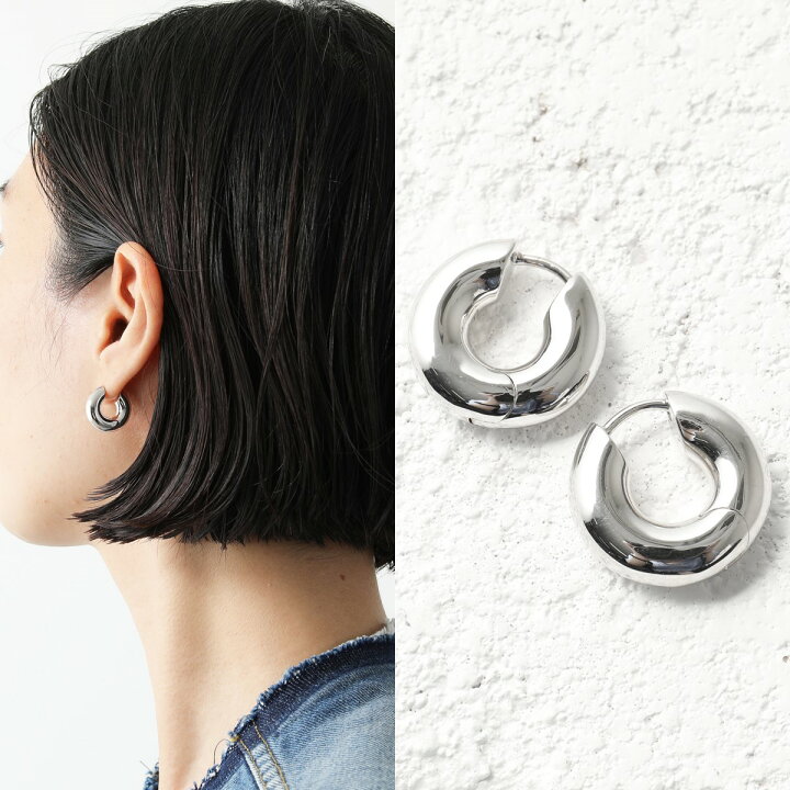 楽天市場】TOMWOOD トムウッド ピアス Chunky Hoops Small チャンキー 