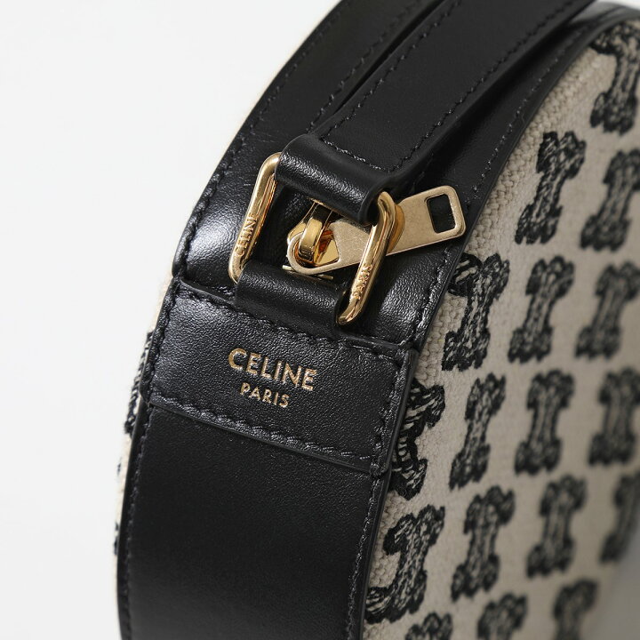 楽天市場】CELINE セリーヌ ショルダーバッグ Round Purse on Strap  