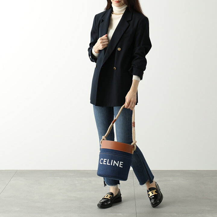 楽天市場】CELINE セリーヌ バケットバッグ Seau Corde 196272DJD.07AT 