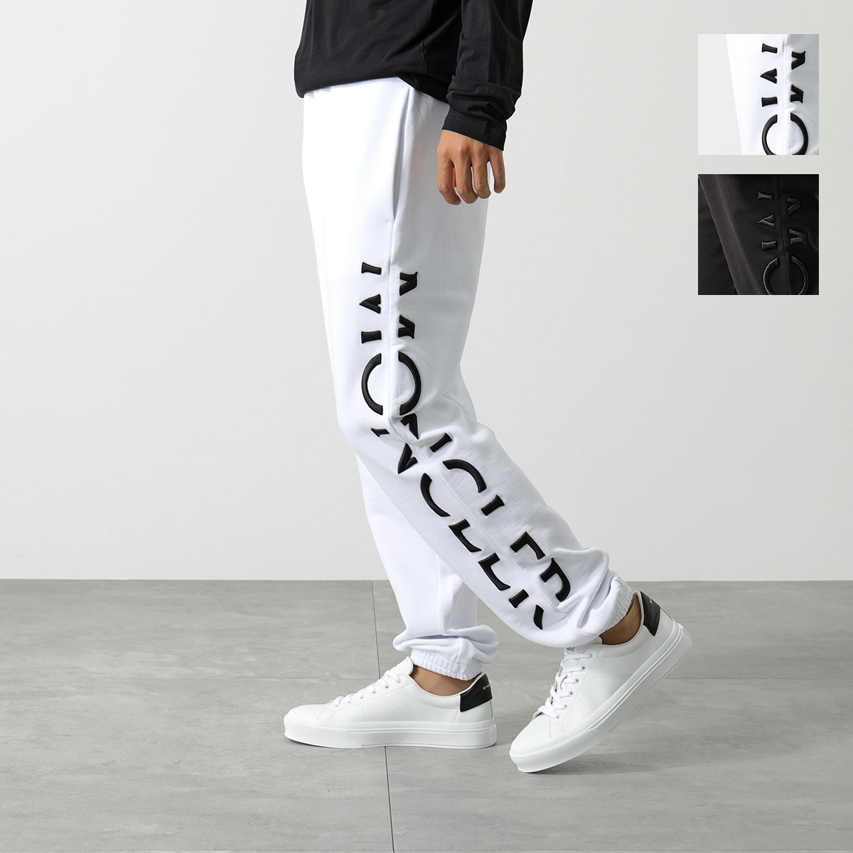 MONCLER モンクレール スウェットパンツ 8H00003 809KR メンズ ジョガーパンツ サイドロゴ 刺繍 ルーズフィット カラー2色 |  インポートセレクト musee