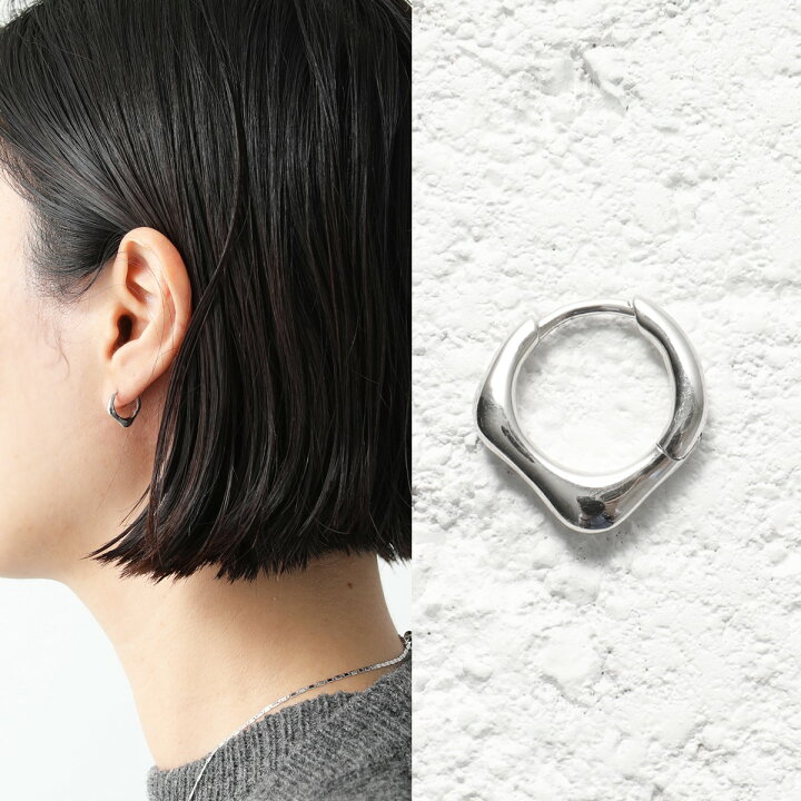 楽天市場】MARIA BLACK マリアブラック フープピアス Penso Huggie 