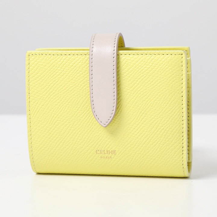 楽天市場】CELINE セリーヌ 二つ折り財布 Small Strap Wallet スモール  