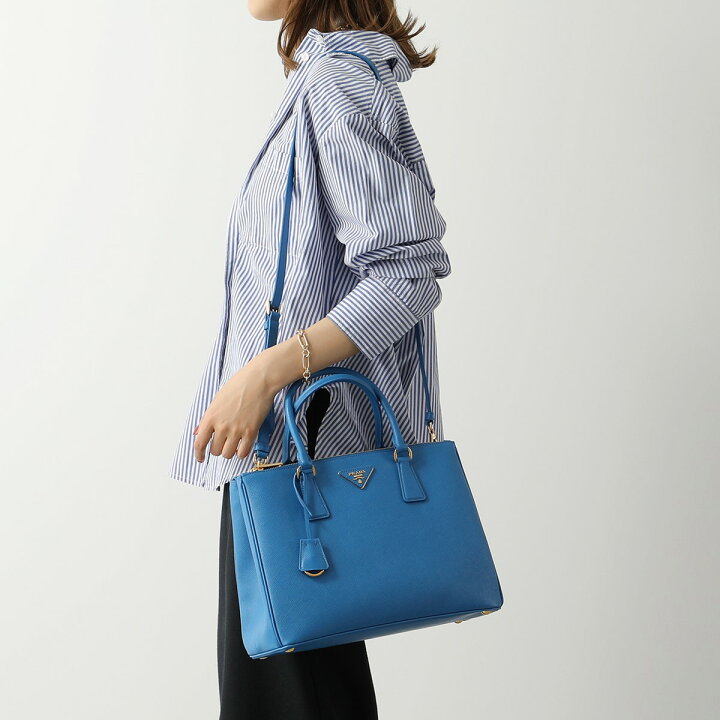 PRADA ガレリア サフィアーノレザー ラージバッグ