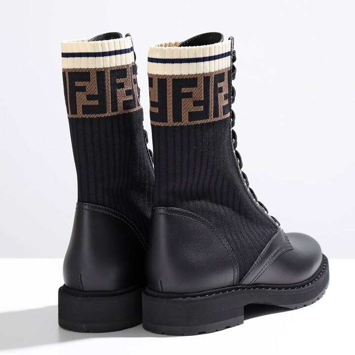 楽天市場】FENDI フェンディ バイカーブーツ ロココ 8T6780 A3H4 