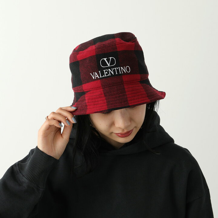 楽天市場】VALENTINO ヴァレンティノ バケットハット 1Y2HGA11QLJ 
