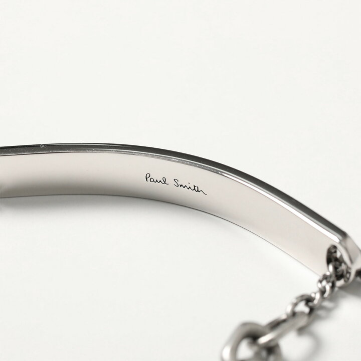 楽天市場 Paul Smith ポールスミス ブレスレット Bracelet Id T Bar M1a Brac Jfobid メンズ チェーン プレート アクセサリー ロゴ Cp Ten インポートセレクト Musee