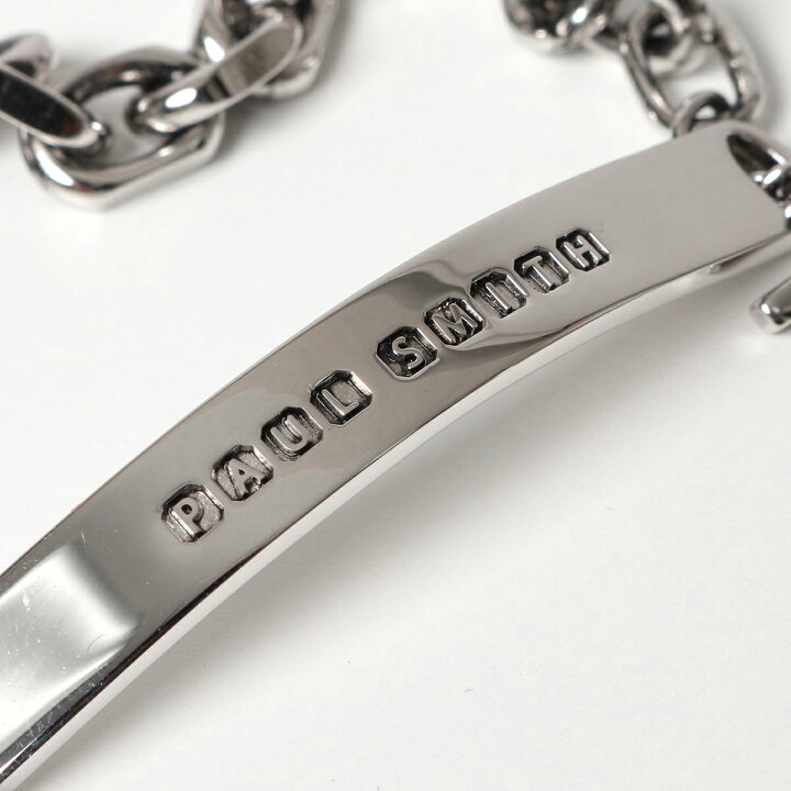 楽天市場 Paul Smith ポールスミス ブレスレット Bracelet Id T Bar M1a Brac Jfobid メンズ チェーン プレート アクセサリー ロゴ Cp Ten インポートセレクト Musee