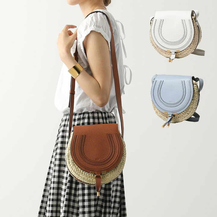 楽天市場】Chloe クロエ かごバッグ MARCIE マーシー SMALL CROSSBODY  