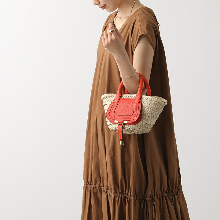 楽天市場】Chloe クロエ かごバッグ MARCIE マーシー CHC22SS732G58 