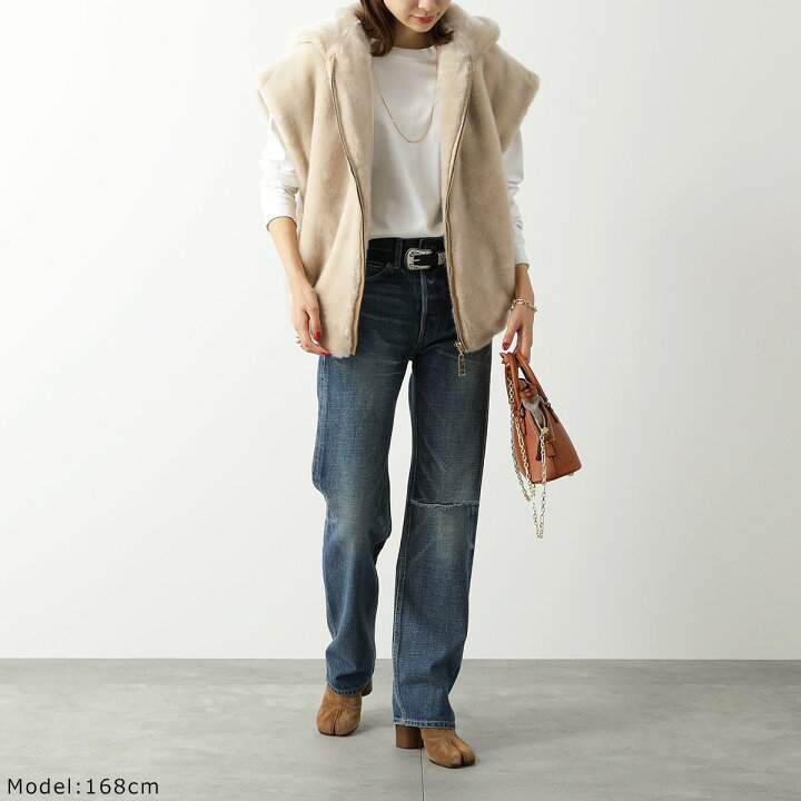 楽天市場】a point etc アポワンウテセ ファーベスト Gilet CAPUCHE  