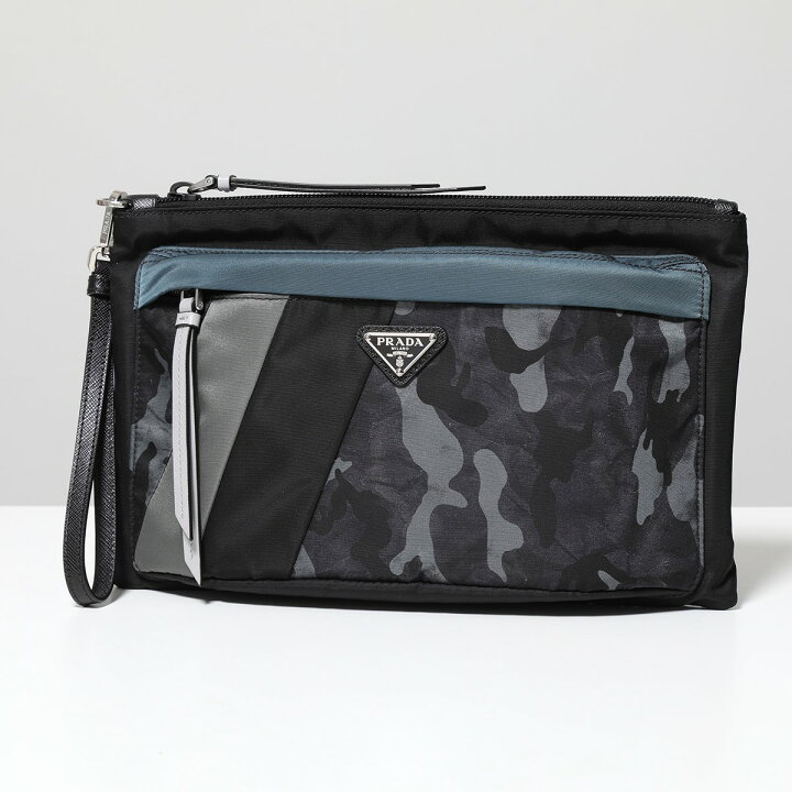 楽天市場】PRADA プラダ クラッチバッグ 2NH07D 2ACN メンズ 