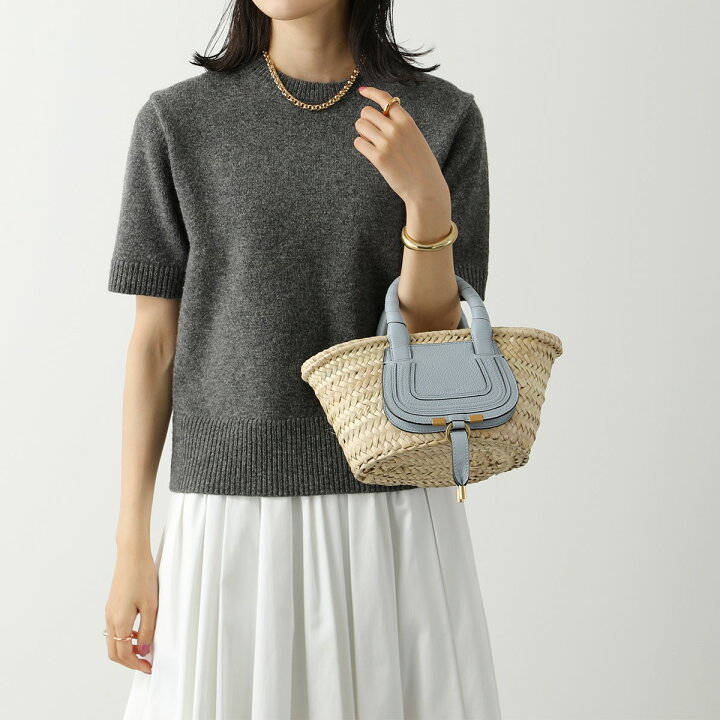 楽天市場】Chloe クロエ かごバッグ MARCIE MINI BASKET マーシー ミニ 