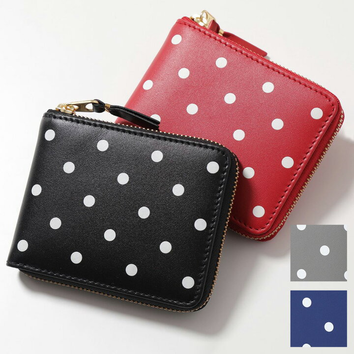 楽天市場】COMME des GARCONS コムデギャルソン 二つ折り財布 POLKA  