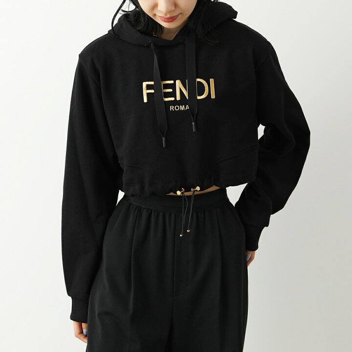 楽天市場】FENDI フェンディ パーカー FS7902 AK6K レディース ロゴ  