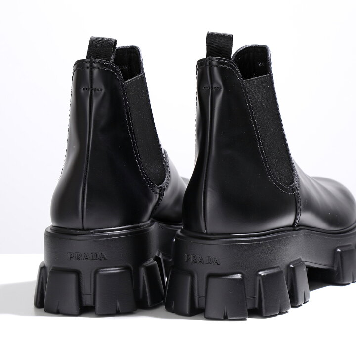 楽天市場】PRADA プラダ チェルシーブーツ 2TE174 B4L メンズ モノリス  