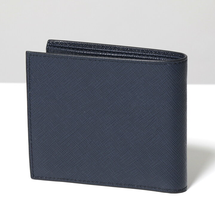 楽天市場】PRADA プラダ 二つ折り財布 SAFFIANO TRIANG サフィアーノ 