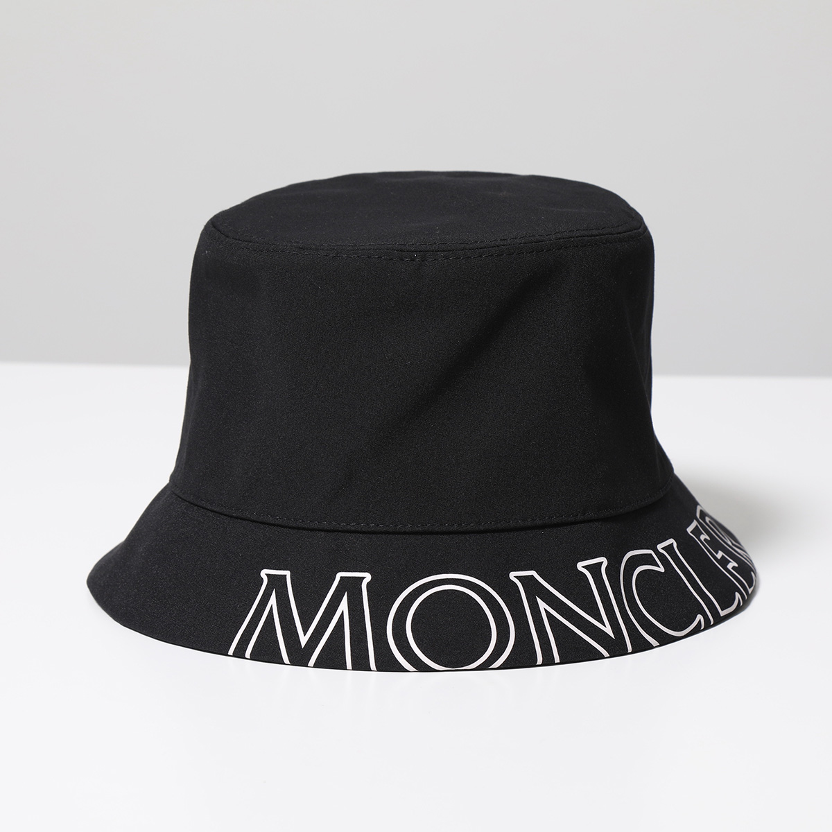 MONCLER モンクレール バケットハット 3B00039 57843 レディース ロゴ 帽子 999 | インポートセレクト musee