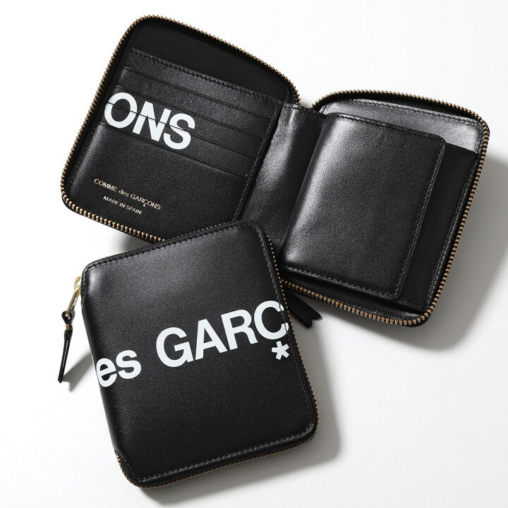楽天市場】COMME des GARCONS コムデギャルソン 二つ折り財布 HUGE  