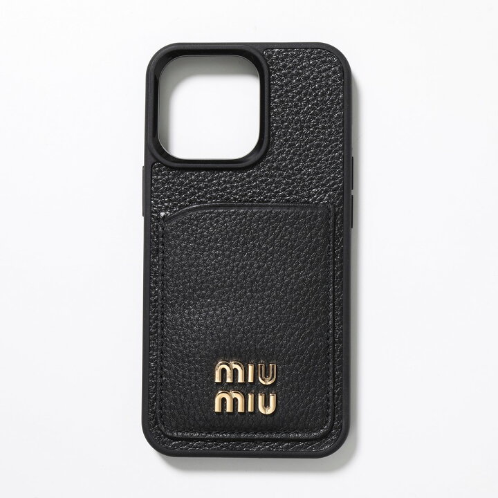 楽天市場】MIUMIU ミュウミュウ iPhone13Pro 専用ケース 5ZH149 2DT7 