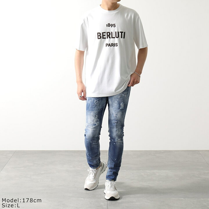 楽天市場】Berluti ベルルッティ 半袖 Tシャツ R23JRS82 001 メンズ 