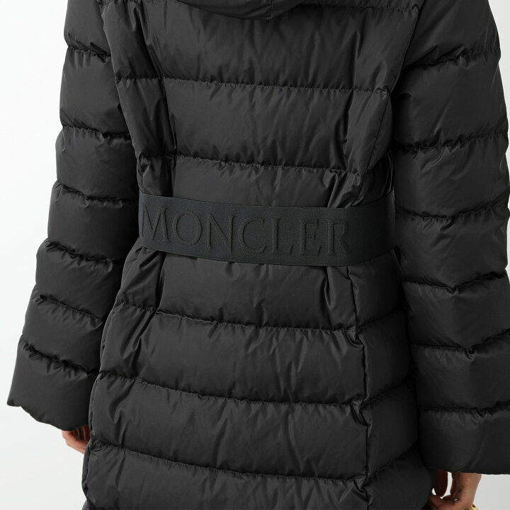 中古】MONCLER GRIVE黒 ダウンジャケット フード付き - メルカリ 