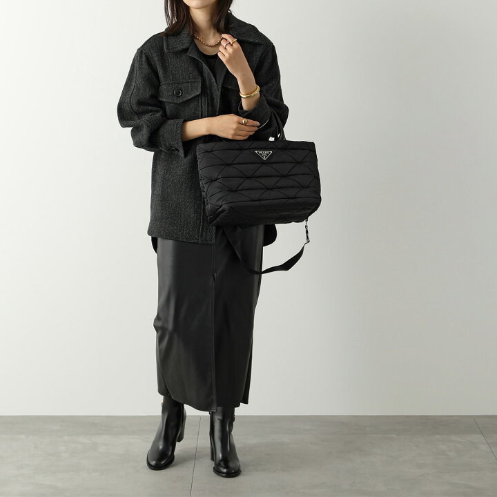 楽天市場】PRADA プラダ トートバッグ 1BG435 OOO RDJN レディース Re  