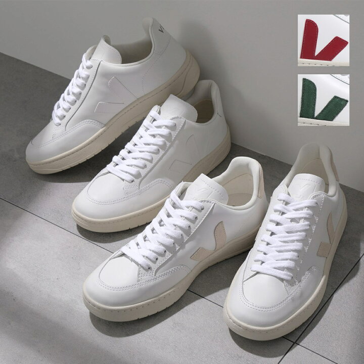 楽天市場】VEJA ヴェジャ スニーカー V-12 LEATHER レディース レザー  