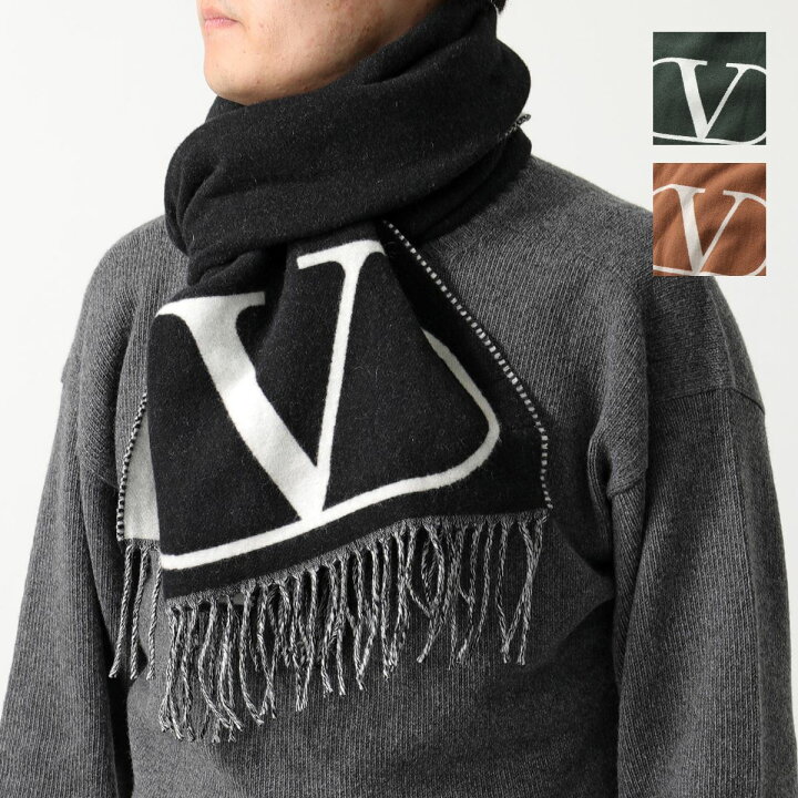 楽天市場】VALENTINO ヴァレンティノ マフラー 1Y2ER033BBJ メンズ 