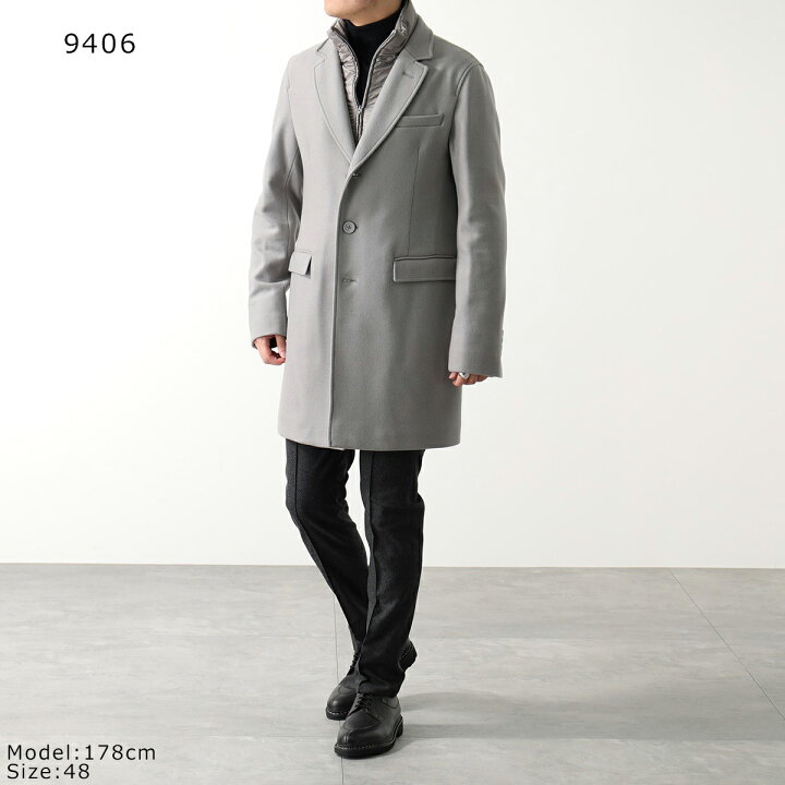 楽天市場】HERNO ヘルノ チェスターコート CA0045U 39601 メンズ 