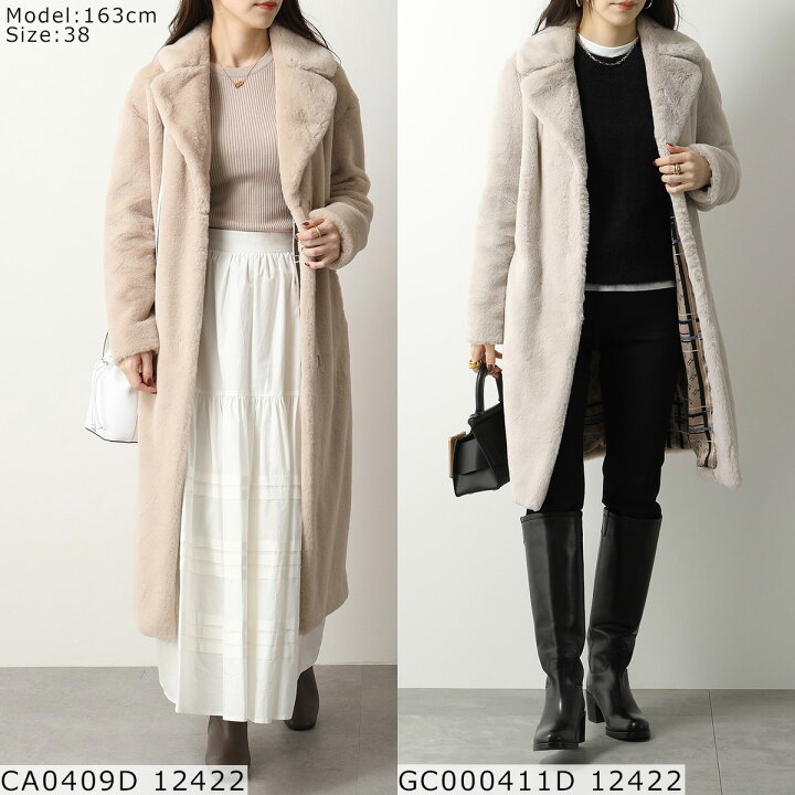 楽天市場】HERNO ヘルノ ファーコート CA0409D 12422 レディース 