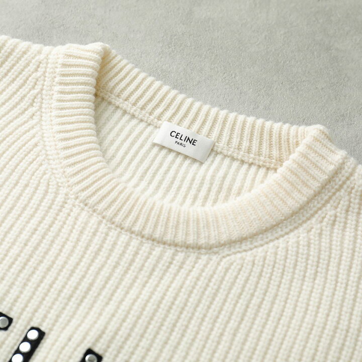 楽天市場】CELINE セリーヌ ニット セーター 2A68W642Q.01OW メンズ 