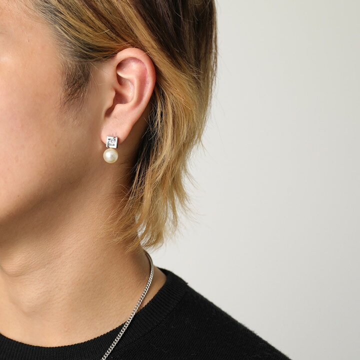 楽天市場】FENDI フェンディ ピアス 7AJ612 A8SJ メンズ 片耳  