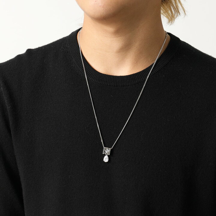 楽天市場 Fendi フェンディ ネックレス 7aj615 4g メンズ Ffロゴ ペンダント クリスタル装飾 アクセサリー F035m Palladio Crystal インポートセレクト Musee