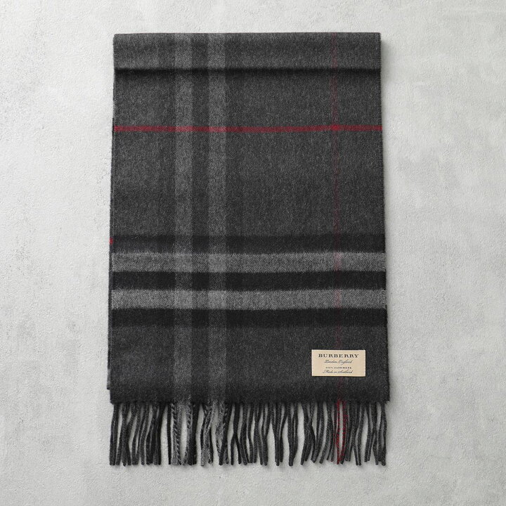 楽天市場】BURBERRY バーバリー マフラー GIANT CHECK CASHMERE SCARF 