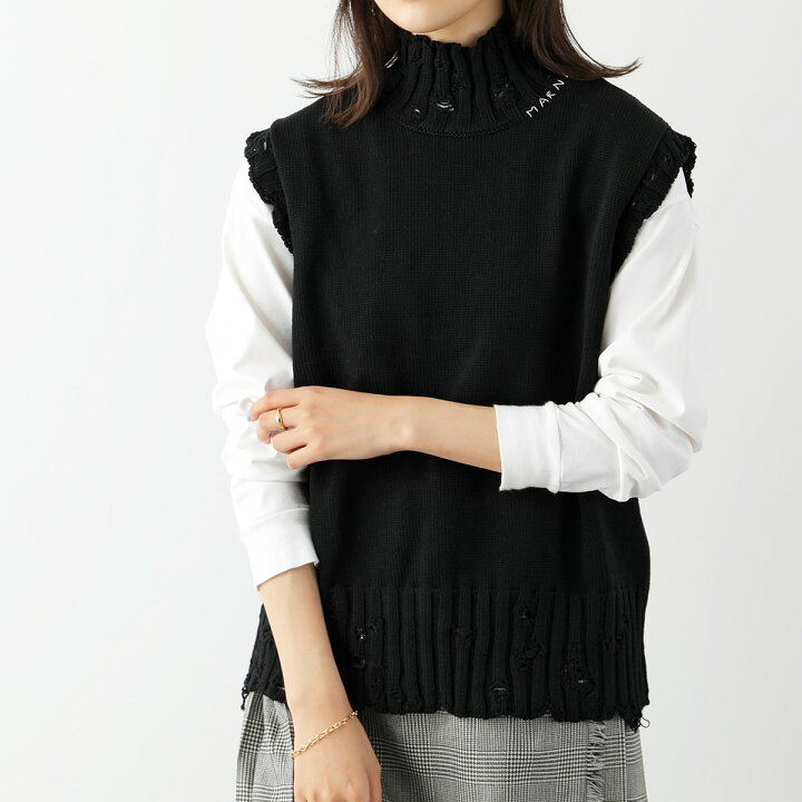 楽天市場】MARNI マルニ ベスト DVMG0045A0 UFC652 レディース  