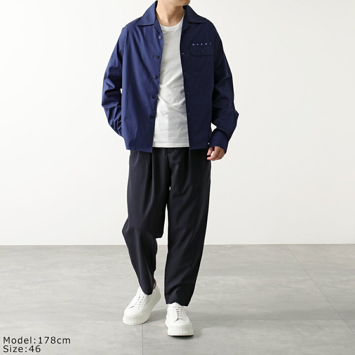 楽天市場】MARNI マルニ クロップドパンツ PUMU0017U1 TW839 メンズ 