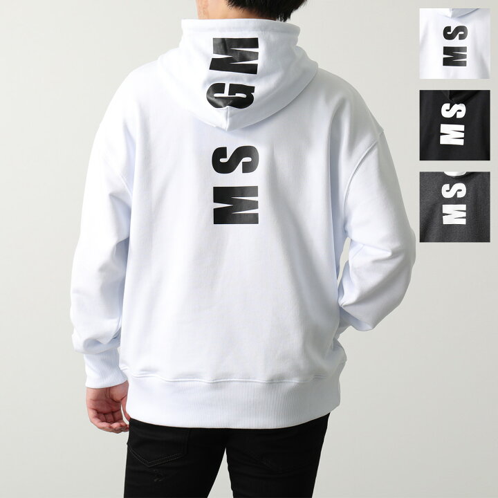 楽天市場】MSGM エムエスジーエム パーカー 3340MM74 メンズ コットン 